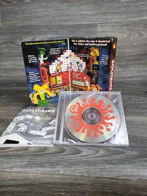 Burning Monkey Solitaire 2005 Edition PC Game (Opn/box) *1 CD* - Image 1 of 4