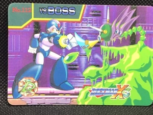 vs BOSS ROCKMAN X3 CarddassNo.112 BANDAI CAPCOM JAPAN 1995 - Picture 1 of 6