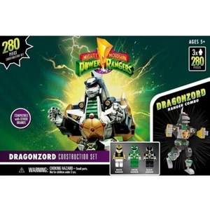 Dragonzord Mighty Morphin Power Rangers Juego de Construcción 280 Piezas Hasbro!! - Imagen 1 de 3