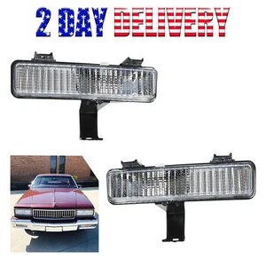 New Left & Right Turn Signal Light Plastic Lens Fits 1980-1990 Chevrolet Caprice - Picture 1 of 9