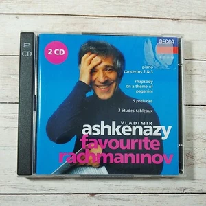 Favourite Rachmaninov CD - Vladimir Ashkenazy - Decca 2x CD - - Picture 1 of 9