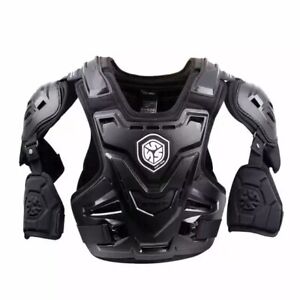Motorcycle Armor Motocross Chest Back Protector Armour Protective Body Guard CE