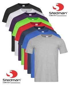 NEGRO GRIS VERDE ROJO AZUL Camiseta lisa Classic-T 100% algodón camiseta - Imagen 1 de 10