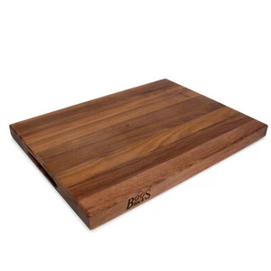 John Boos Walnut Wood Edge Grain Cutting Board, 20 x 15 x 1.5 Inches (Used) - Picture 1 of 9