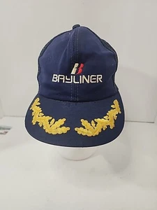 Vtg Tonkin Cap Bayliner Boats Mesh Snap Back Trucker Hat Cool Display Piece. - Picture 1 of 7