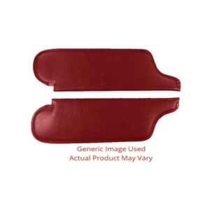 Sun Visor For 1965-1966 Chevrolet Impala Hardtop 2-Door Cardboard Red - Picture 1 of 8