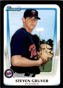 2011 Bowman Draft Prospects Steven Gruver #BDPP78 Minnesota Twins