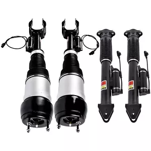 2x muelle delantero + 2x amortiguador trasero para Mercedes-Benz ML W166 GL X166 - Imagen 1 de 8