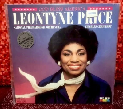 1982 Leontyne Price “God Bless America” RCA Audiophile ARC1-4528 LP (Sealed) Foto 1 de 4