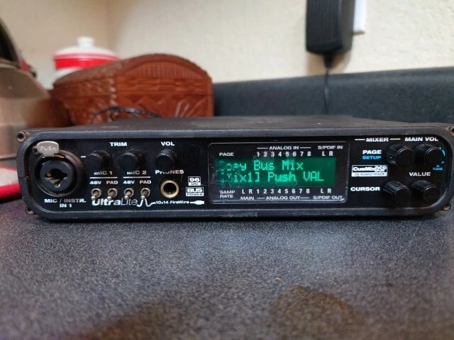 MOTU UltraLite mk1 Recording Interface w/ Power Supply  - Image 1 of 4