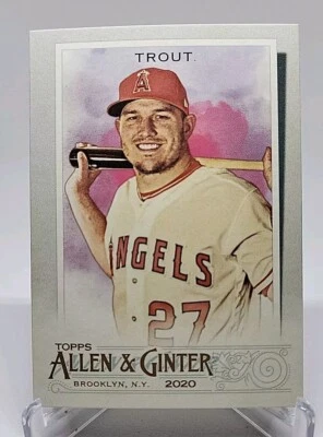 Mike Trout 2020 Topps Allen & Ginter Baseball Card Los Angeles Angels  - Image 1 of 4