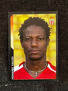 PANINI SUPERFOOT FRANCE 2005/06 MOHAMED KALLON MONACO STICKER # 42