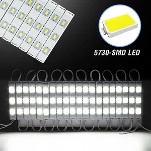 5730 3LED SMD Module Injection Decorative Waterproof LED Strip Light Lamp DC 12V - Picture 1 of 11