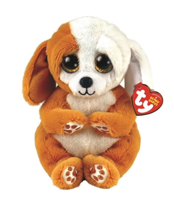 TY Beanie Baby Boo - Ruggles Dog Hund - Plüschfigur ca. 15 cm NEU & OVP