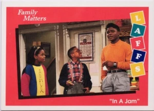Tarjeta coleccionable Family Matters In A Jam Urkel 1991 LAFFS Impel #49 con cargador superior - Imagen 1 de 2