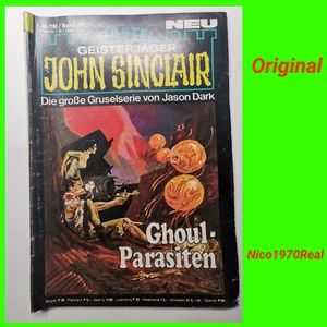 John Sinclair -  Heft Nr 271 - Ghoul Parasiten  -  J Dark #B/4-2/3 - Bild 1 von 3