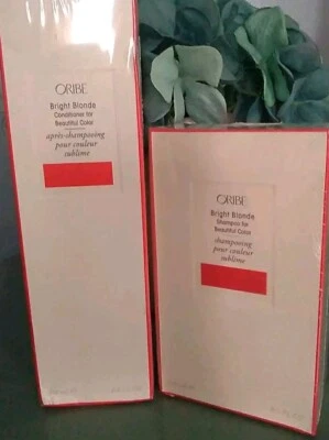 Oribe Bright Blonde (DUO)  Shampoo/ Conditioner for Beautiful Color 8.5oz/6.8 - Image 1 of 2