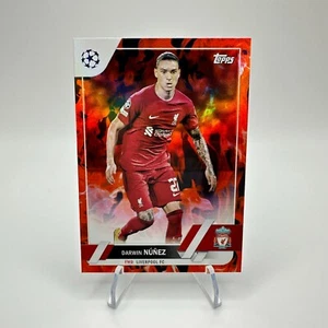 2022-2023 Topps UEFA Club Competitions Inferno Foil #56 Darwin Núñez - Picture 1 of 2