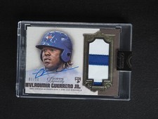 2019 Topps Dynasty Vladimir Guerrero Jr RC AUTO Autograph Jersey Patch Relic /10