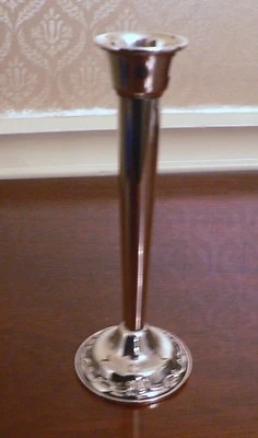 Jarrón Gorham Rondo plateado estilo # YC3054 Foto 1 de 3