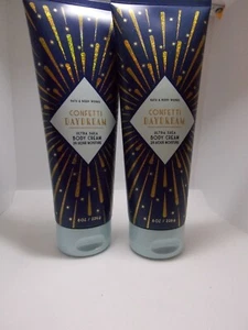 BATH & BODY WORKS CONFETTI DAYDREAM BODY CREAM X2 8 OZ EACH - Picture 1 of 1