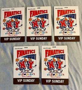 FANATICS FEST VIP SUNDAY PASSES NYC 2025 - Picture 1 of 2