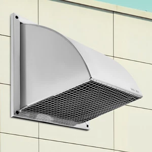 10.83'' Exhaust Hood Vent Cap kitchen/wall vents Indoor/Outdoor Stainless Steel - Picture 1 of 21