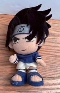 Vintage 2003 Banpresto Bandai Naruto Shippuden Sasuke Anime Plush Rare - Picture 1 of 2