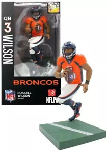 Figura Russell Wilson (Denver Broncos) Imports Dragon NFL 6" Serie 3 - Imagen 1 de 2