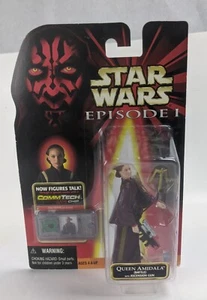 Figura de acción Star Wars Episodio 1 Reina Amidala Batalla Ascensión Commtech Chip  - Imagen 1 de 2