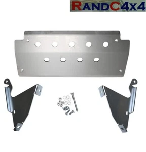Land Rover Defender Lenkschutz 3 Teil 6 mm Aluminium Frontplatte - Bild 1 von 3