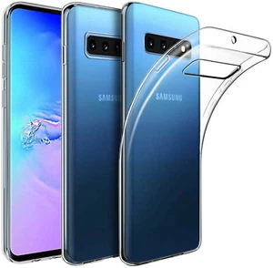 Housse pour Samsung s10 Transparent Mince Douce TPU Slim Silicone Étui - Photo 1 sur 1