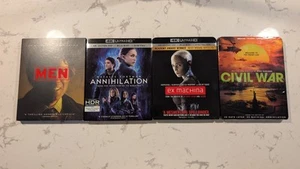 Annihilation, Civil War, Men, Ex Machina (4K UHD + Blu-ray) W/ Slipcovers - Imagen 1 de 6