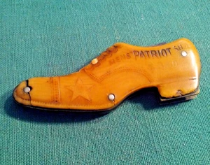 Star Brand Shoes PATRIOT SHOE Advertising POCKET KNIFE Adv. St Louis 1910-20's - Picture 1 of 5