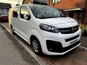2021 VAUXHALL VIVARO Sportive 3100 LWB Double Cab Crew Van FSH No Reserve - Picture 1 of 10