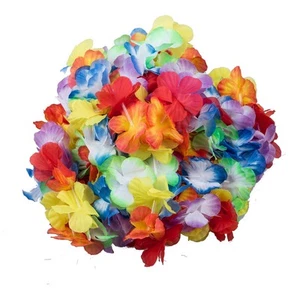 10 Pezzi Collana di Fiori Hawaiani Costume Accessorio per Costume di Carnevale7736 - Foto 1 di 3