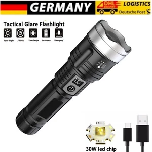 12000000 Lumen Taschenlampe LED USB 5000 Meter Taktisches Fackel Arbeitslicht - Bild 1 von 12
