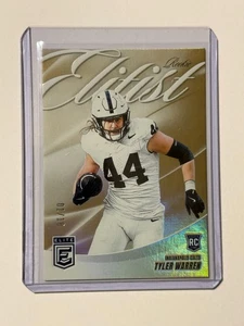2025 Donruss Elite Elitist Tyler Warren Rookie RC Card GOLD 1/10 🔥 Colts - Picture 1 of 2