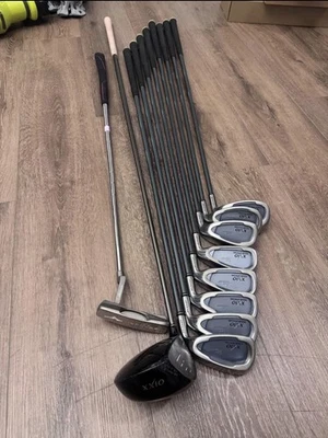 Ladies XXIO Iron Set 5-9i Pw Aw Sw 8pc RH MP100L Graphite Women Golf Club Dunlop - Image 1 of 4