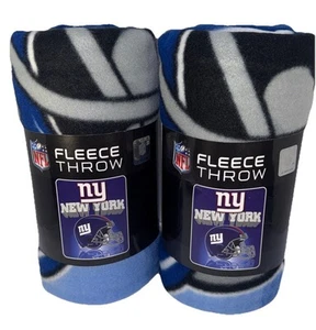 New York Giants NFL Northwest 50'' x 60'' Super Plush Micro Fleece Throw Blanket - Picture 1 of 3
