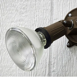 2 Sigma Bronze elektrische wasserdichte fest verdrahtete Außenlampe Lampenhalter neu - Bild 1 von 13