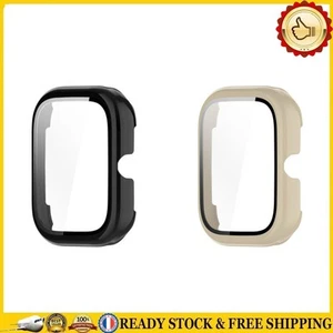 PC Watch Bumper Case with Tempered Glass for Honor Choice Haylou Watch (Black) - Zdjęcie 1 z 6