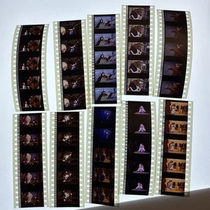 Lot Of Disney Beauty And The Beast 35mm film Strip cells 10 RARE Belle E - Picture 1 of 1