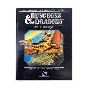 TSR Basic D&D Master Rules Set - Master DM's Book Only! VG+ - Picture 1 of 1