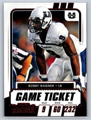 2021 Panini Contenders Draft Picks #84 Bobby Wagner Red - Image 1 of 2