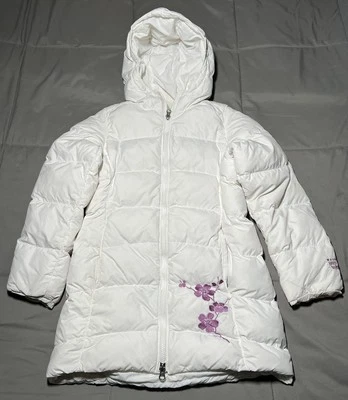 Chaqueta Mountain Hardwear Mujer Talla Mediana Blanca Plumón Pluma Puffer Abrigo Flor  Foto 1 de 4