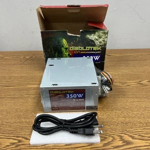Unidad de fuente de alimentación para computadora de escritorio Diablotek serie DA 350 W ATX PSU - Imagen 1 de 11