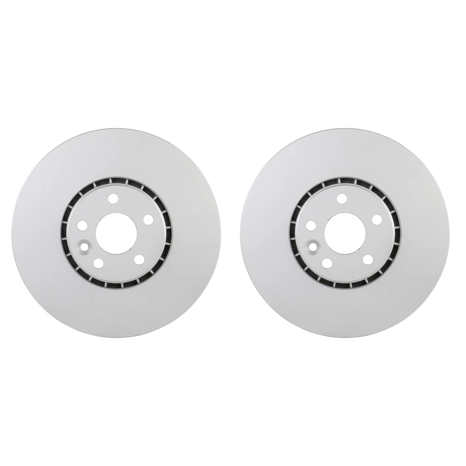 Juego de pares de rotores de freno de disco delanteros Bosch QuietCast para Volvo XC60 AWD TRACCIÓN DELANTERA Foto 1 de 1