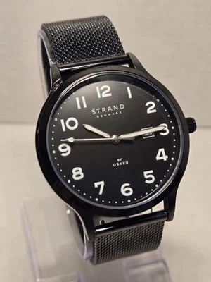 Obaku-Denmark "The Strand" Men's Watch - S751GDBBMB New In Box! - Image 1 of 4