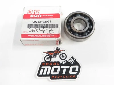 Cojinete del cigüeñal principal genuino Suzuki RM125 1985-2008 OEM Foto 1 de 2